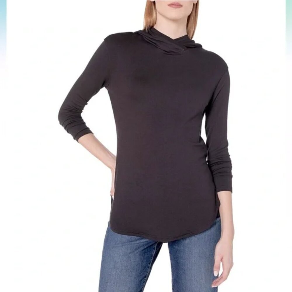 Daily Ritual | Supersoft Terry Long-Sleeve Hooded Pullover